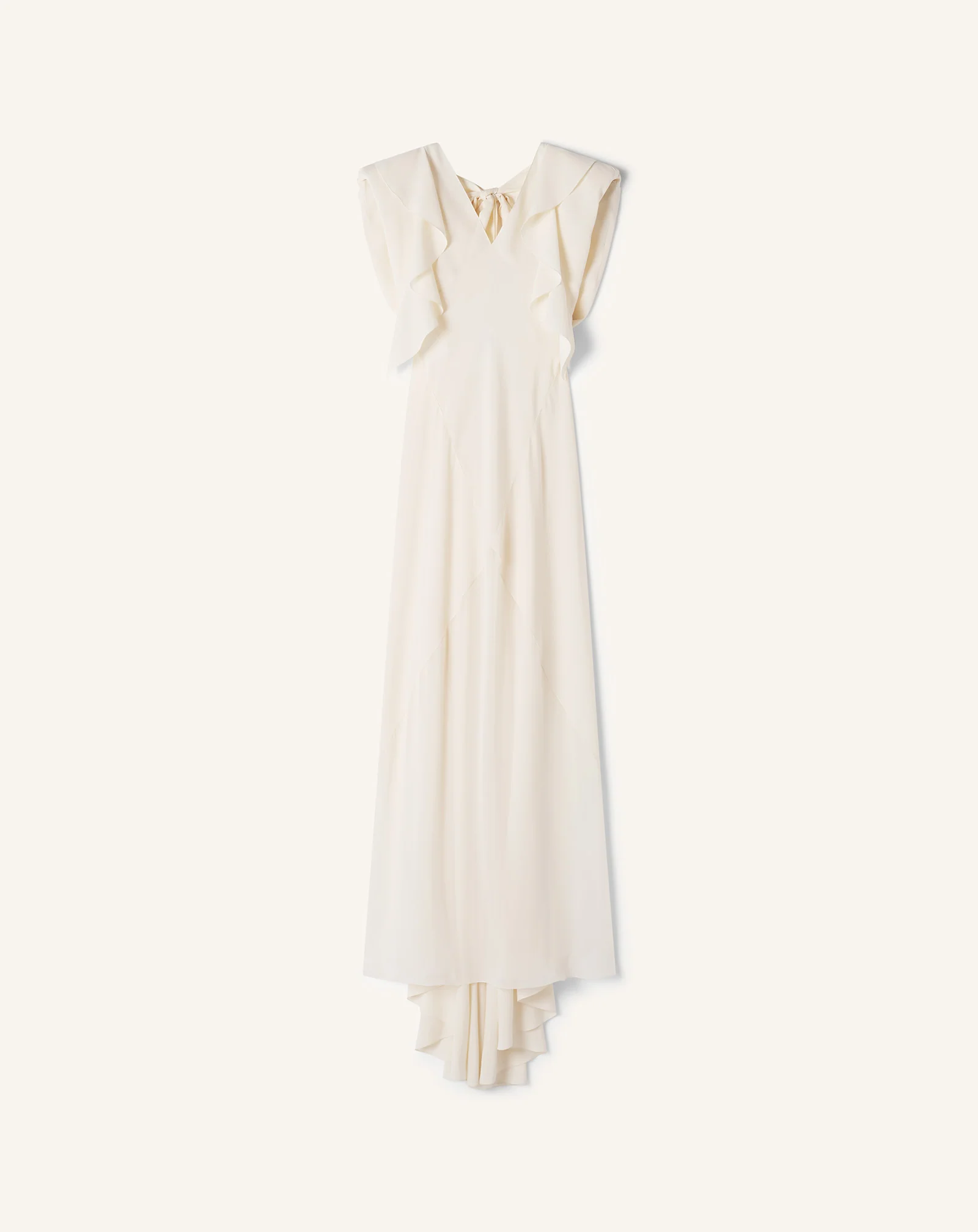 LONG DRESS IN SILK GEORGETTE
