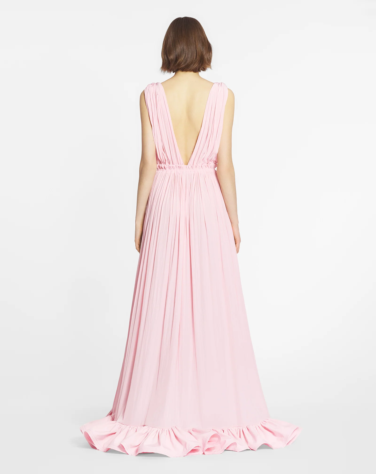 LONG DRESS WITH RUFFLES - Image 4