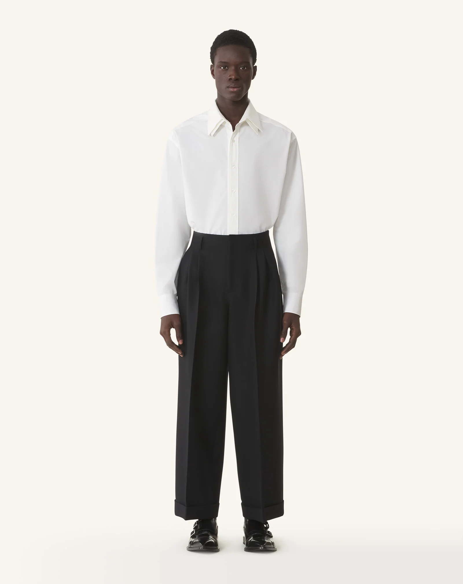 OVERSIZED COTTON POPLIN SHIRT - Image 2