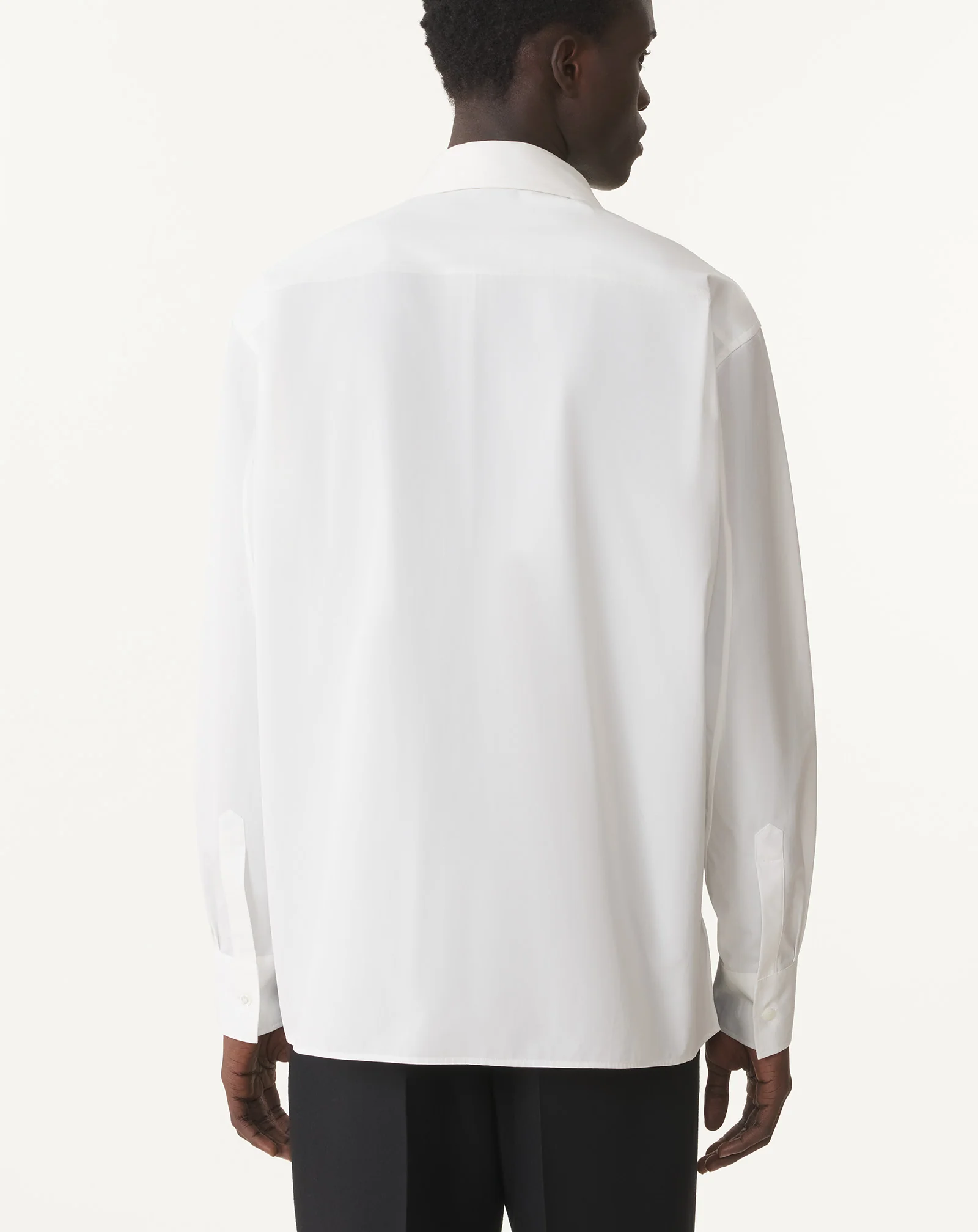 OVERSIZED COTTON POPLIN SHIRT - Image 4