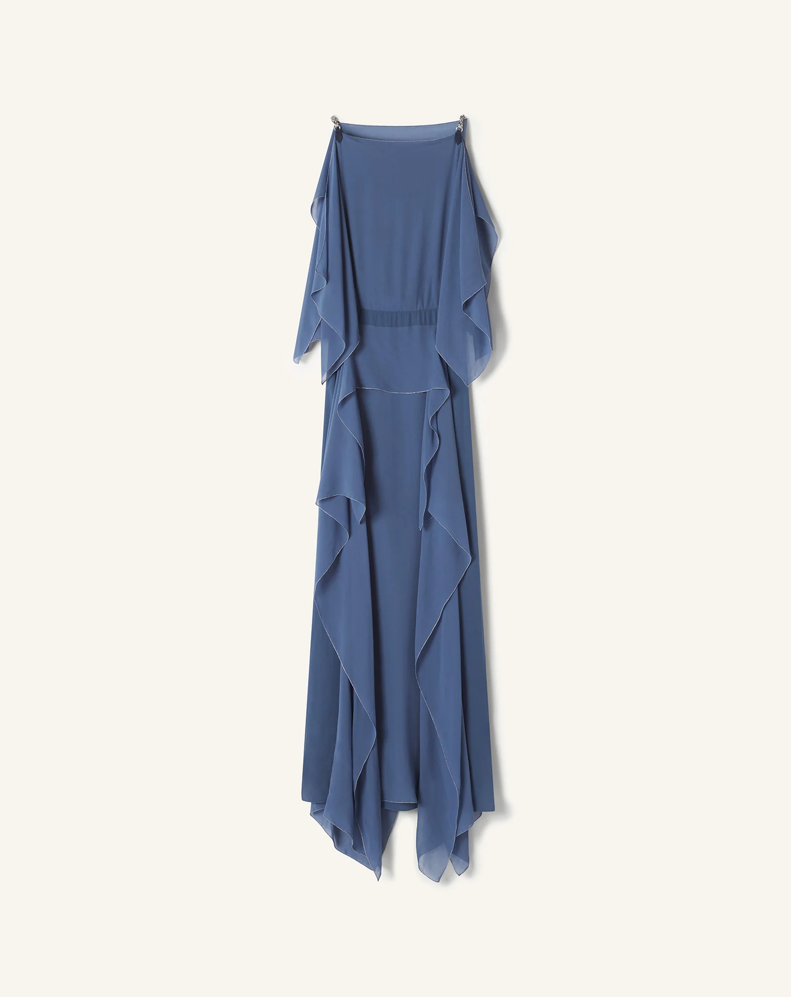 MAXI DRESS IN SILK GEORGETTE