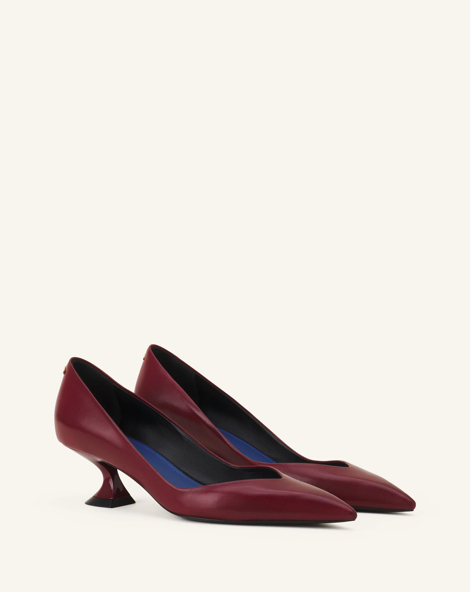 MIDNIGHT STEP PUMP IN LEATHER - Image 2
