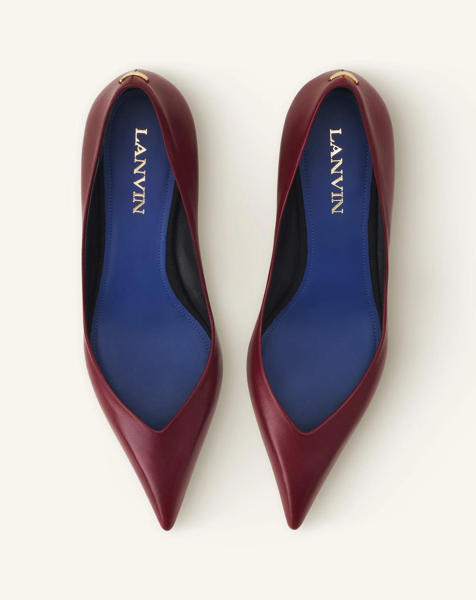 MIDNIGHT STEP PUMP IN LEATHER - Image 4