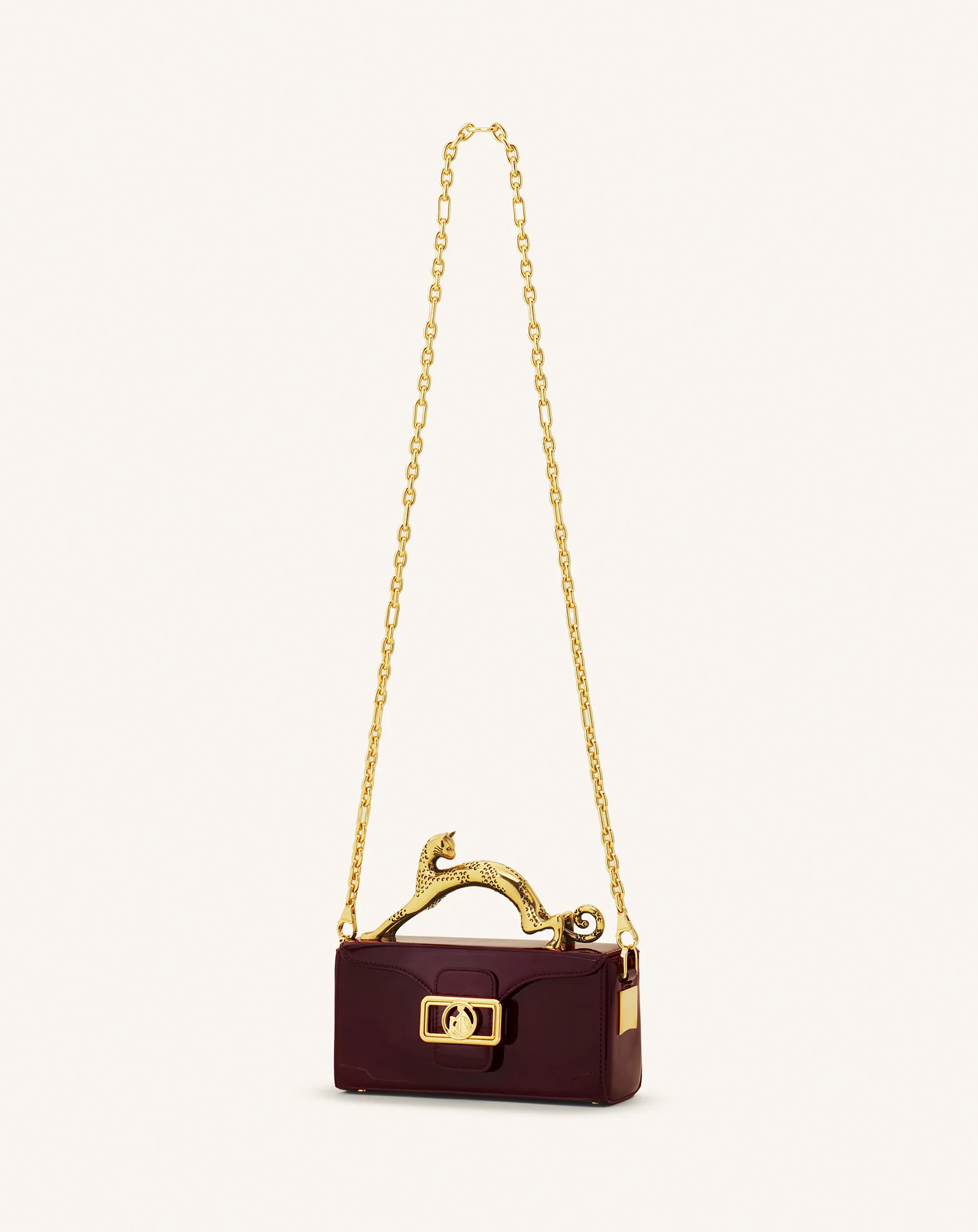 PENCIL CAT NANO BAG IN PATENT LEATHER - Image 3