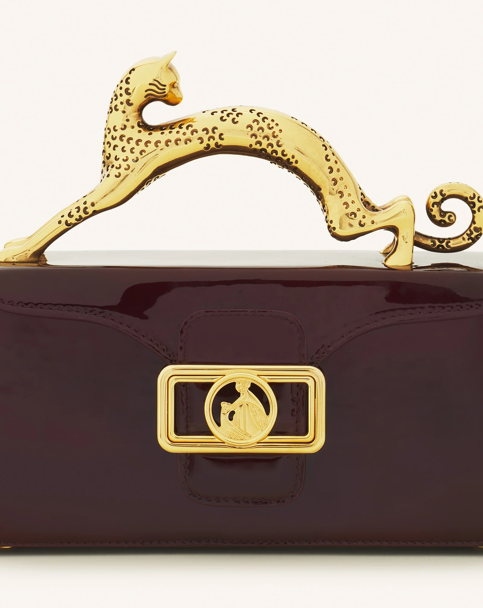 PENCIL CAT NANO BAG IN PATENT LEATHER - Image 8