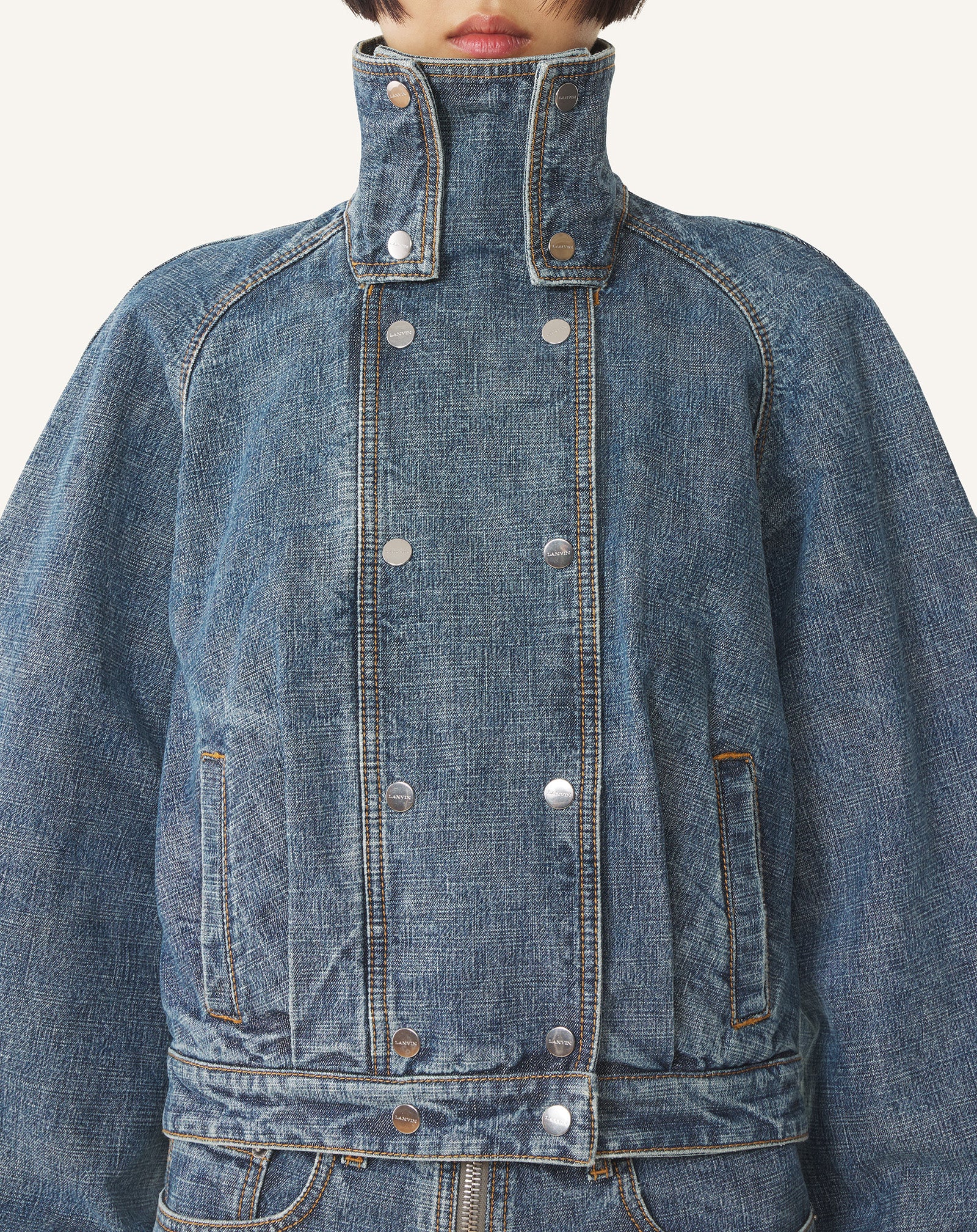 SHORT DENIM JACKET - Image 5
