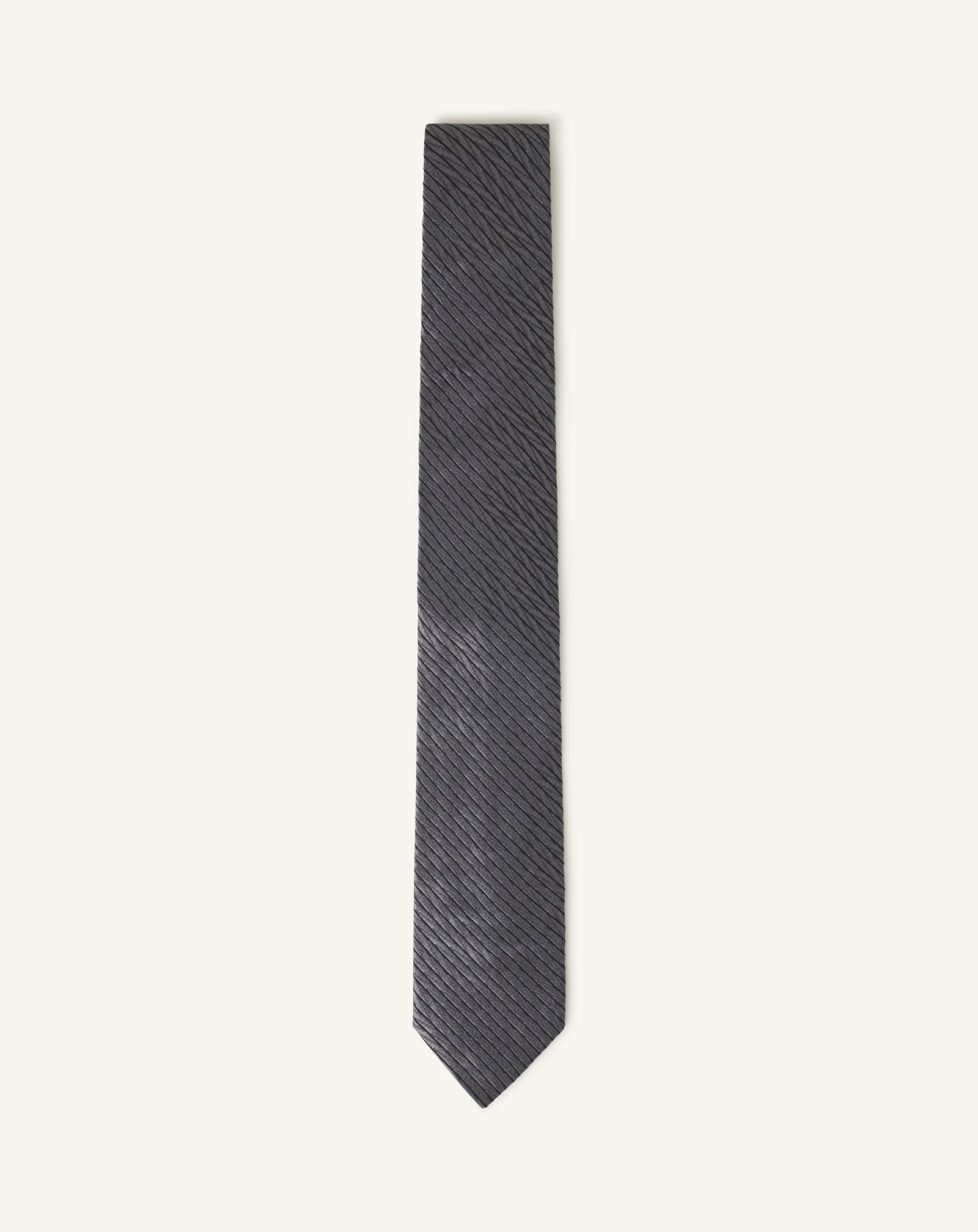 SILK CHEVRON STRIPED TIE