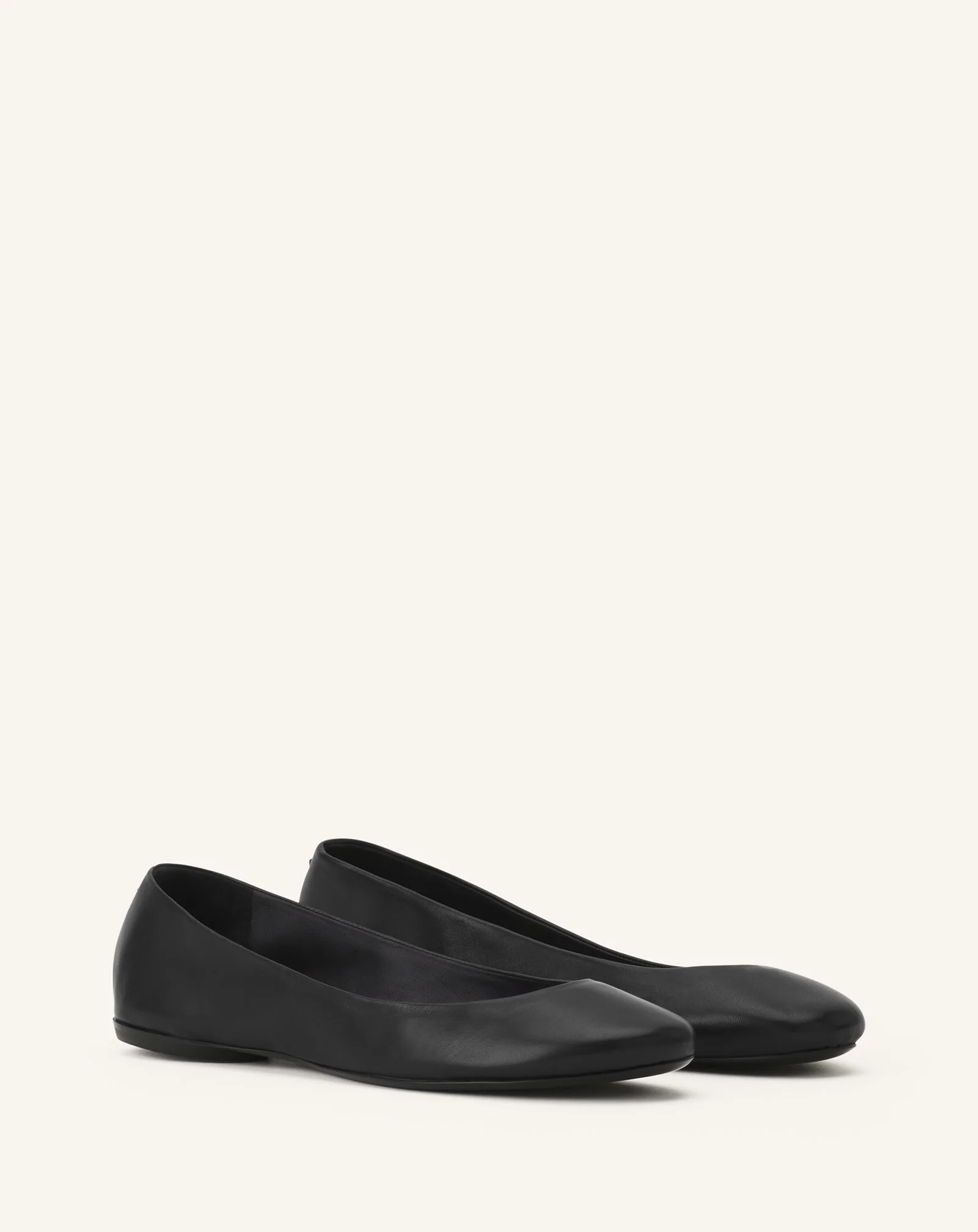 THE BALLERINA FLAT IN LEATHER - Image 2