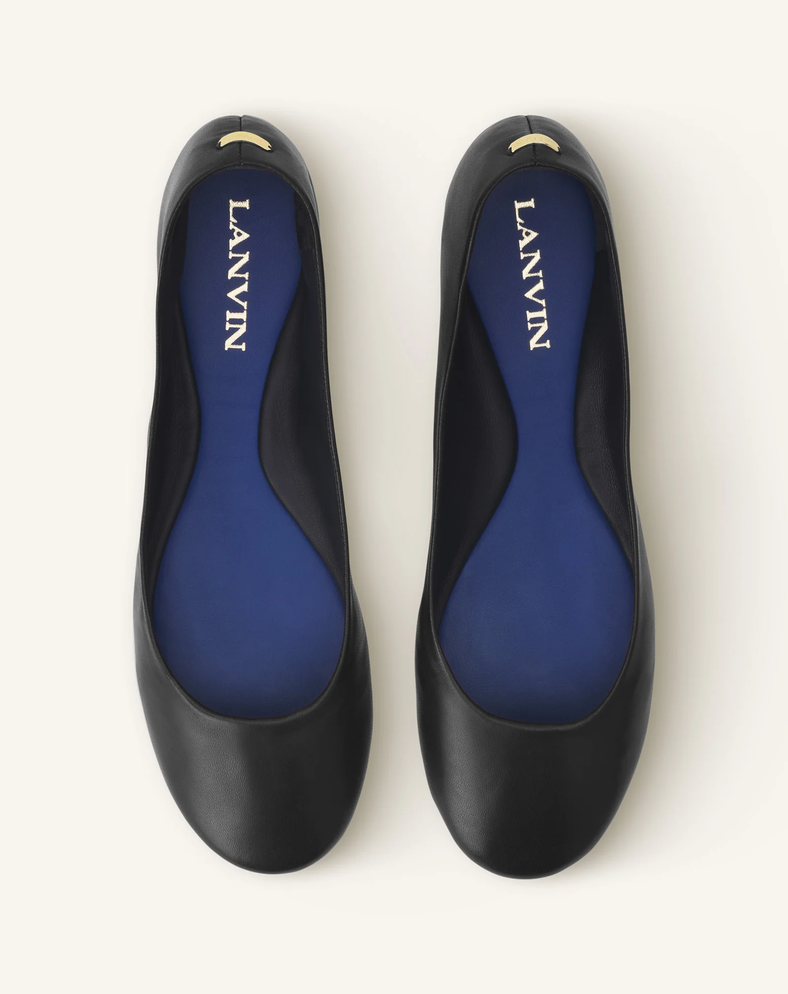 THE BALLERINA FLAT IN LEATHER - Image 4