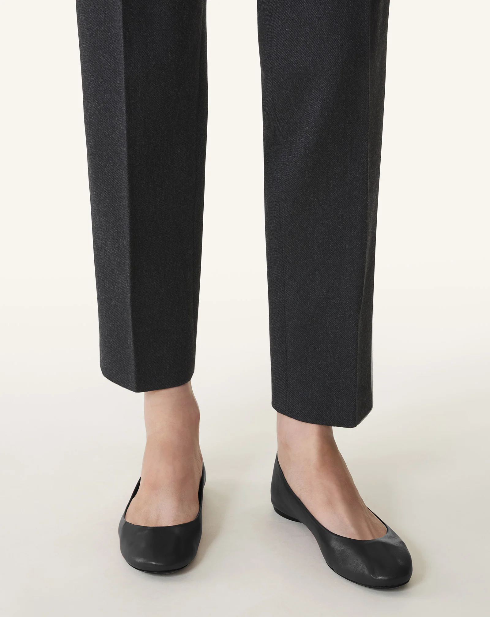 THE BALLERINA FLAT IN LEATHER - Image 6