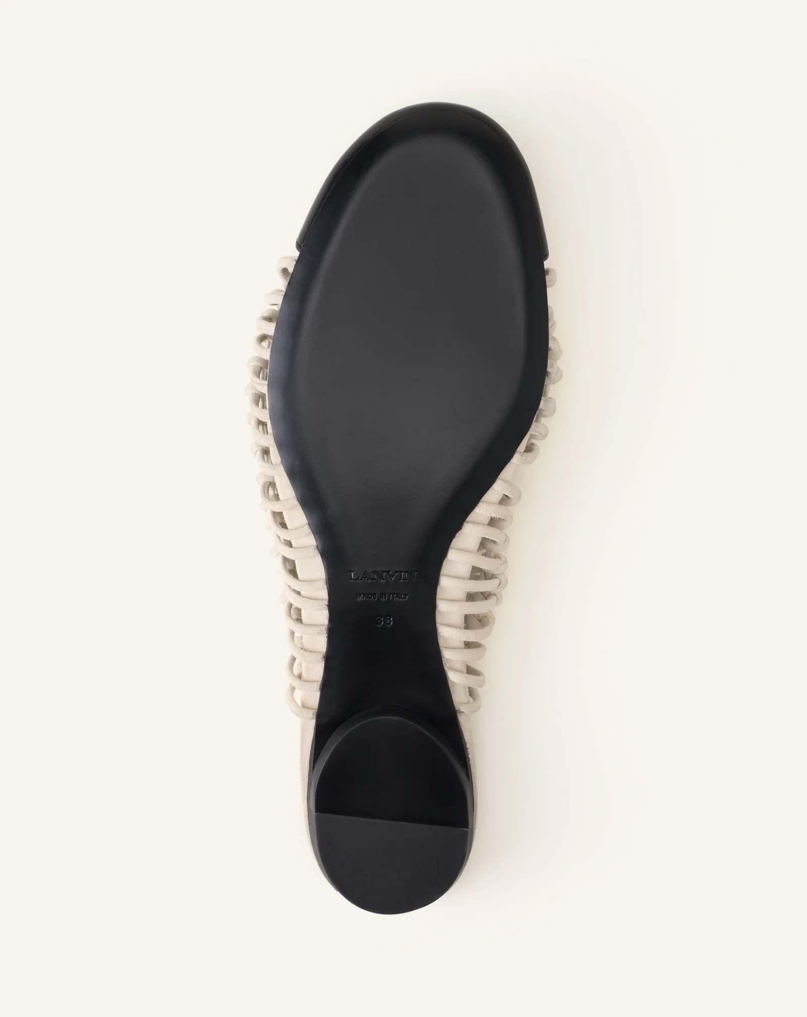 KNITLINE SLINGBACK BALLERINA IN LEATHER - Image 6