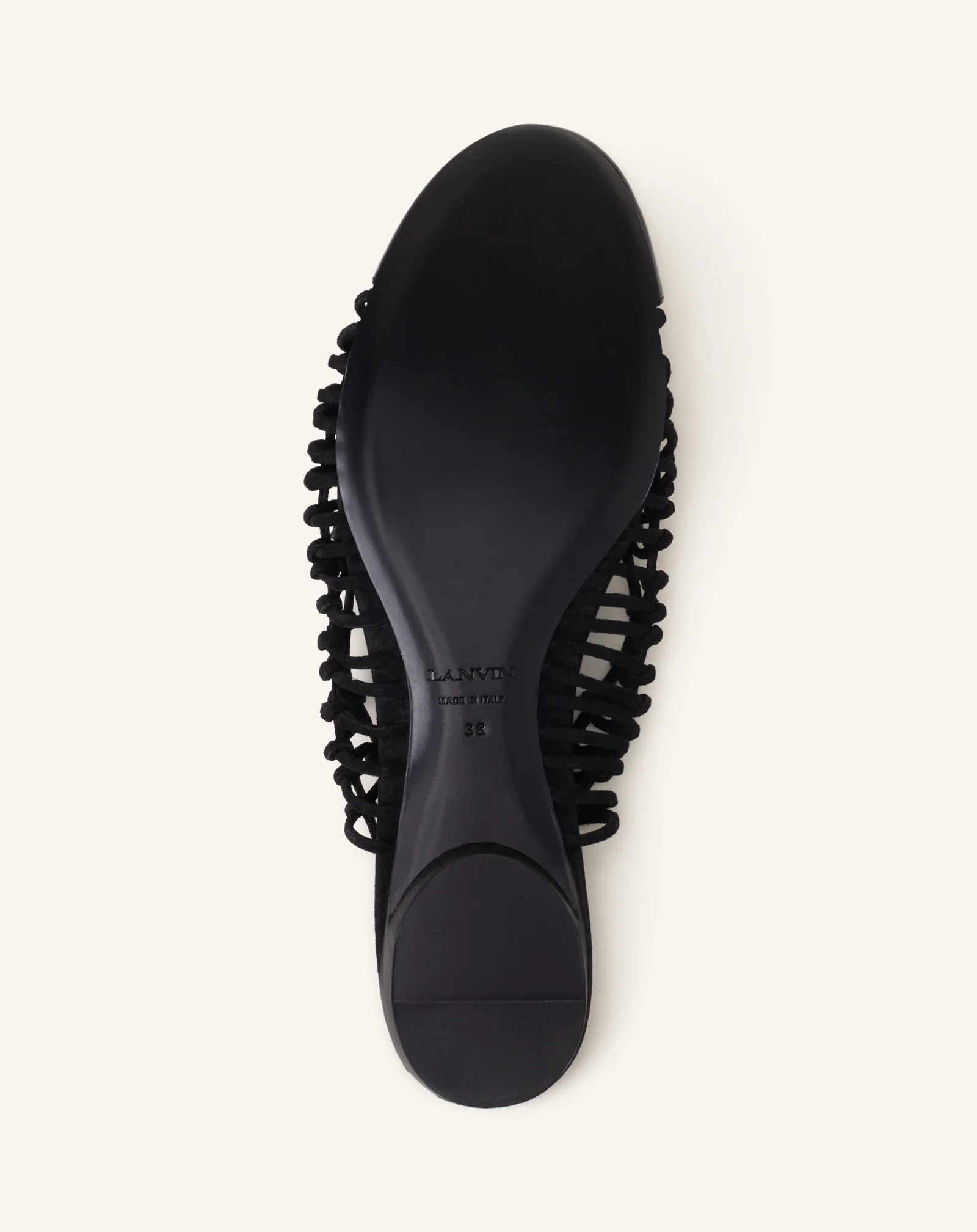 KNITLINE SLINGBACK BALLERINA IN LEATHER - Image 6