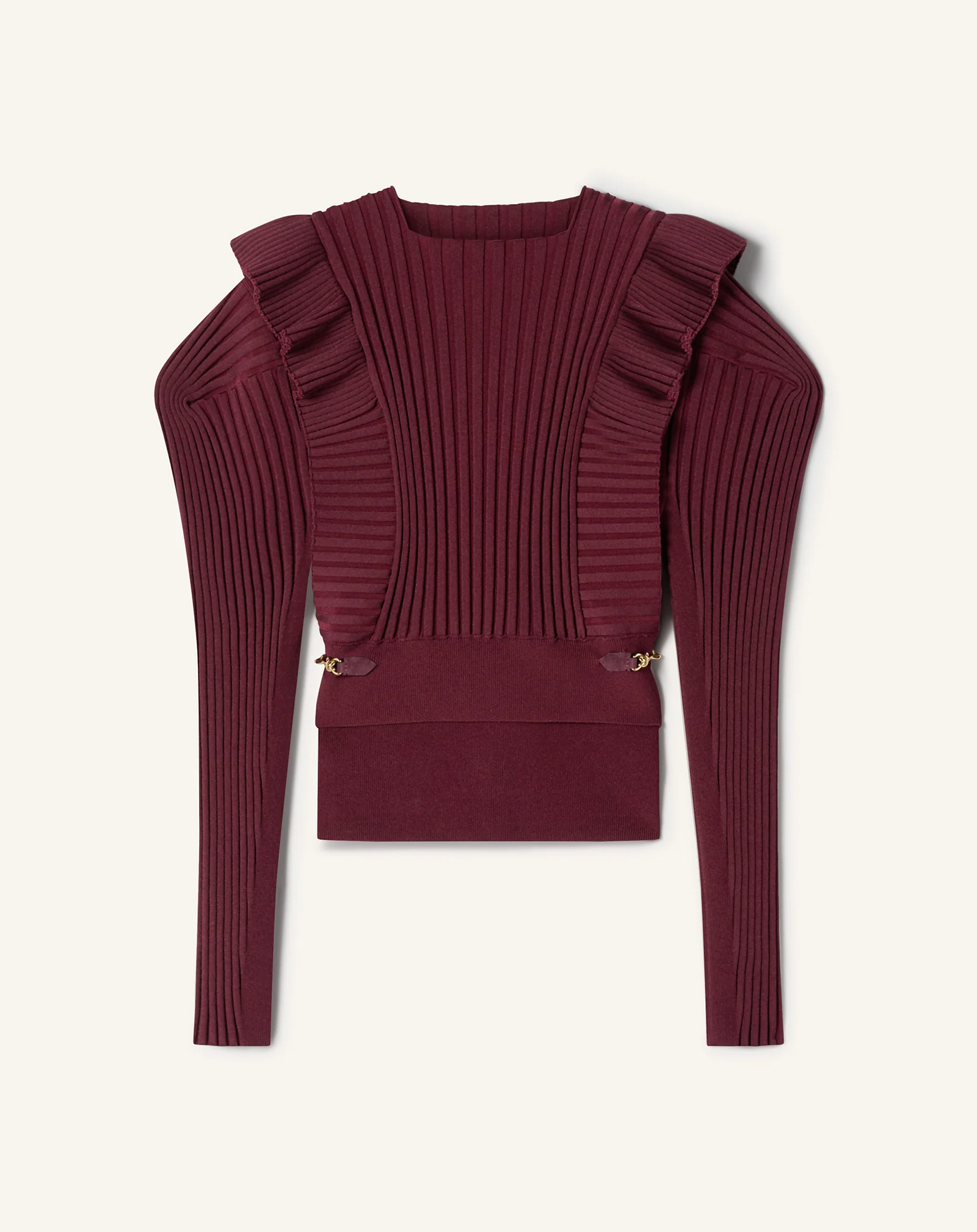 VISCOSE BIB SWEATER